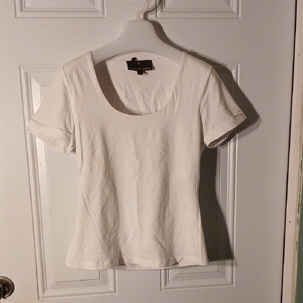 Fenn Wright Manson Classic White Women's Top